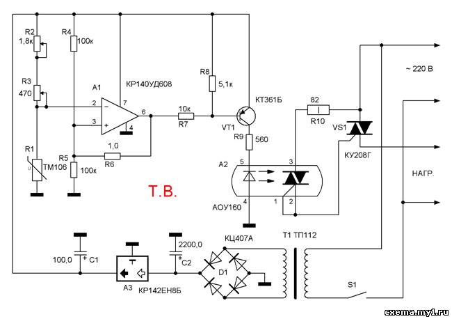 Что такое терморегулятор (термостат) для обогревателя и как его подключить