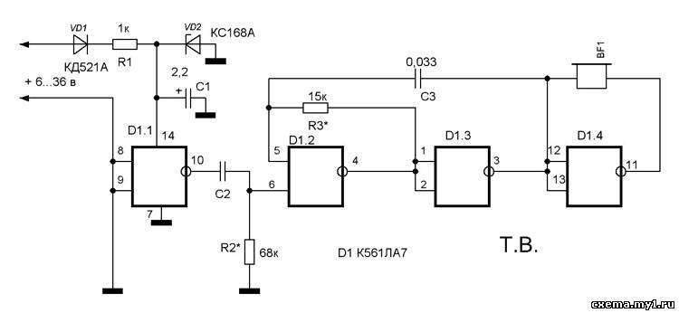 Звуковой повторитель поворотов 12 v своими руками схема