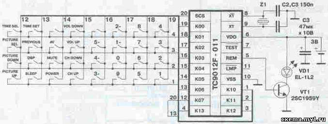 goldstar cf 21e20b схема