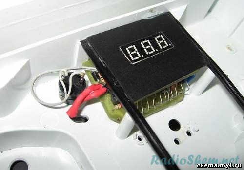 Цифровой термометр-термостат для приборной панели автомобиля на PIC16F628A и датчике DS18B20